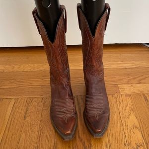 1883 Lucchese tall leather boots from Austin TX